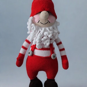 Gehäkelter Wichtel, Handgemachtes Amigurumi Spielzeug, Plüschtier, Kuscheltier für Kinder, Weihnachtswichtel, Häkel-Halloween-Geschenk