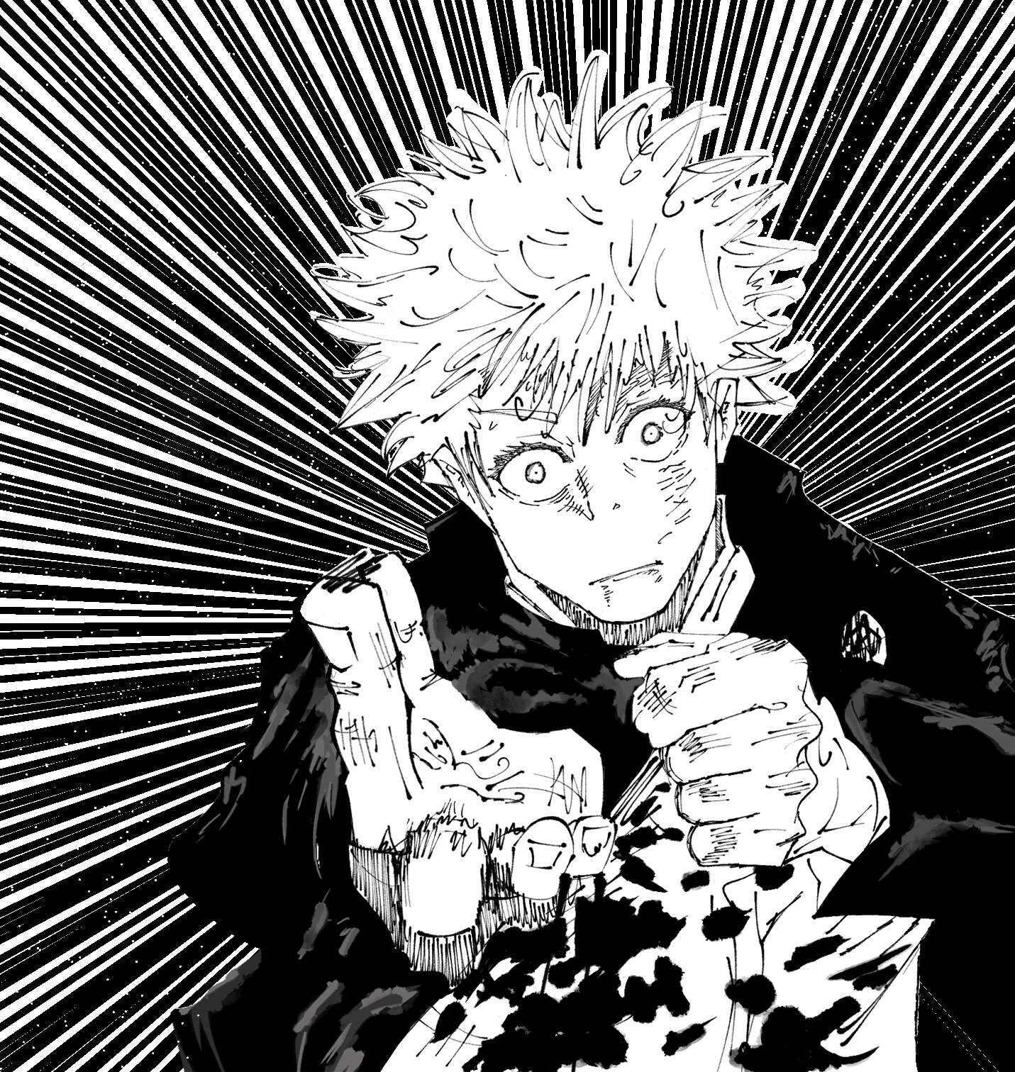 Anime Drawing Manga Jujutsu Kaisen Gojo Satoru Digital Etsy Anime Drawing Manga Jujutsu Kaisen Gojo Satoru Digital Etsy