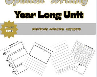 Wonderful World of Writing: Full Year Opinion Writing Unit