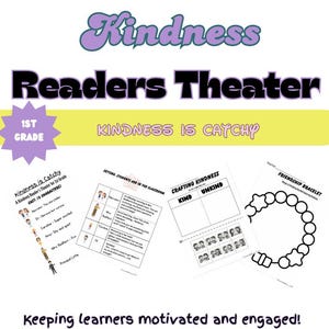 Kindness is Catchy! A 1st Grade Reader&#39;s Theater with Activities