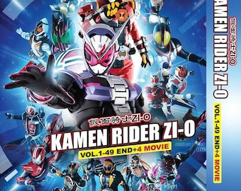 DVD Kamen Rider Zi-O DVD (Vol : 1 to 49 end + 4 Movie) with English Subtitle, Free Ship ~ with DHL  Express Shipping
