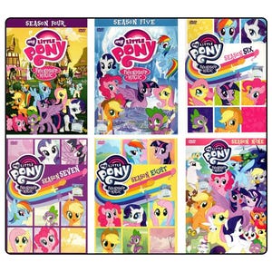 DVD Anime My Little Pony : Friendship Is Magic Season 4 5 6 7 8 9 DVD All Region English + with Free Fast Shipping (DHL Express)