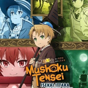 DVD Anime Mushoku Tensei: Jobless Reincarnation Season 1+2 (Vol.1-23END) English Dub ~ Dvd Movies, Dvd Storage + with Fast Shipping