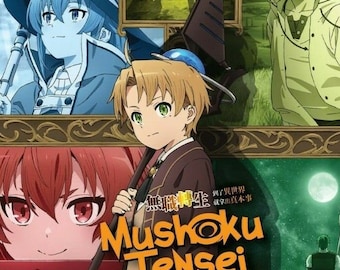 DVD Anime Mushoku Tensei: Jobless Reincarnation Season 1+2 (Vol.1-23END) English Dub ~ Dvd Movies, Dvd Storage + with Fast Shipping