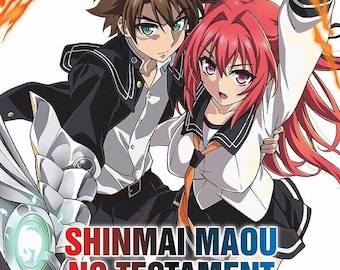 Anime DVD Shinmai Maou No Testament Season 1+2 End