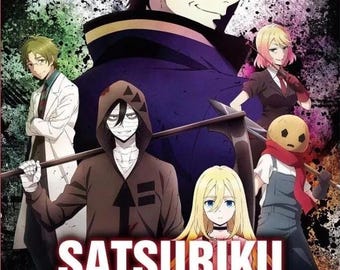DVD Anime Satsuriku No Tenshi (angels of Death) (1-16 End) English