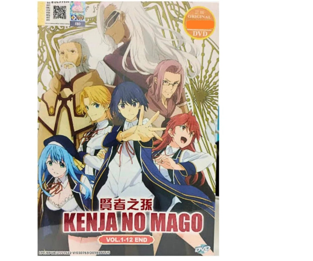 Dvd Anime Kenja No Mago Wise Men's Grandchild TV Series 1-12 End Anime