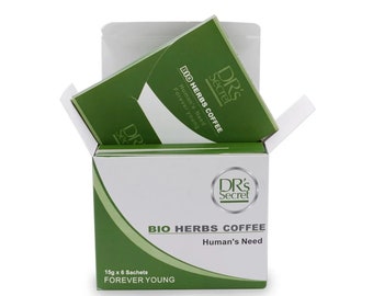 6 Boxes - Dr's Secret Bio Herb's Coffee (Halal) ~ Include Fast Shipping with DHL Express