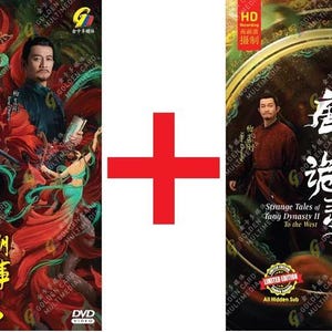 Chinese drama-dvd ~ Strange Tales of Tang Dynasty seizoen 1+2 (1-76 einde), Engelse ondertitel, met gratis DHL Express-verzending