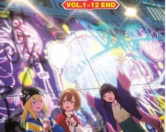 DVD Anime Jellyfish Can't Swim in the Night TV Series Vol.1-12 End English Subtitle + with Free Fast Shipping (DHL Express)