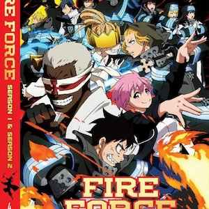 Anime DVD Fire Force(Enen no Shouboutai) Complete Series Season 1&2 English Dubdded All region FREE Express Shipping