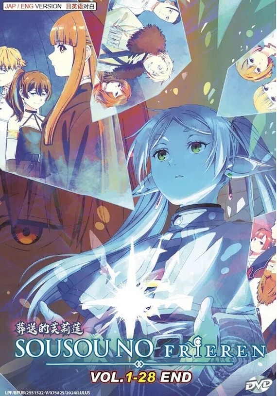 アニメ DVD 葬送のフリーレン (第1巻～第28巻) *英語吹き替え* 全地域