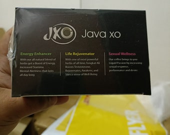 1 Box - Coffee Java XO Original Coffee (Halal) ~ Include Fast Shipping with DHL Express