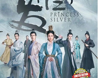 DVD Série dramatique chinoise Version HD Princess Silver Volume.1-58 Fin [Sous-titres anglais et toutes les régions] ~ avec expédition DHL Express
