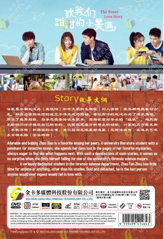 DVD Chinese Drama the Sweet Love Story Eps 1-28 END English