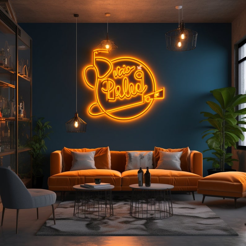 Custom Neon Sign, LED Neon Light Sign, Aesthetic Home Room Décor, Neon