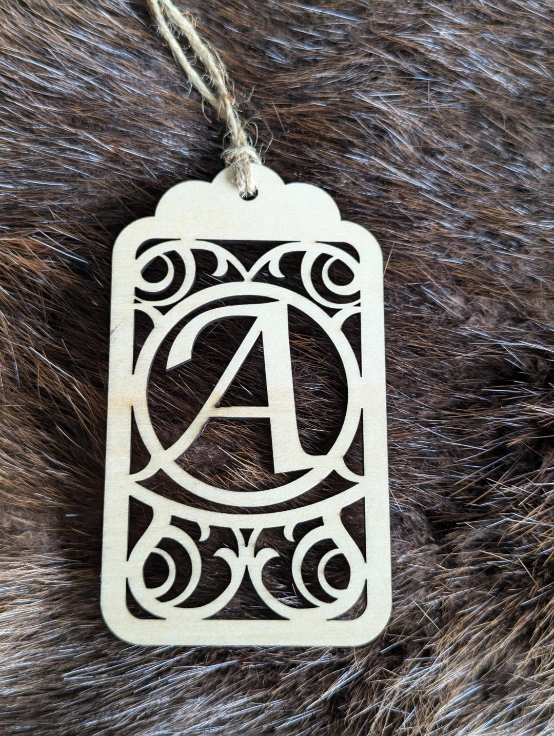 Monogram Gift Tags - Etsy