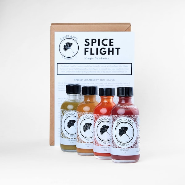 Spice Flight: "Magic Sandwich" - Hot Sauce Gift Set