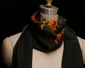 Silk Scarf: Autumn Arrangement