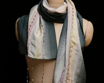 Silk Scarf: Ombré Tides