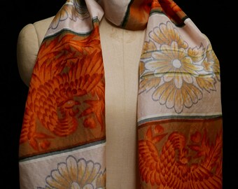 Silk Scarf: Phoenix Rising