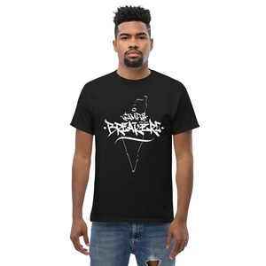 Camps Breakerz Palestine map t-shirt