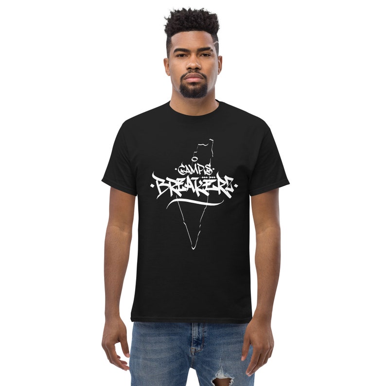 Camps Breakerz Palestine map t-shirt