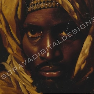 Moors Digital Art for Samsung The Frame TV | The Moors | Moors | African Moors | Culture | Black History | Islamic History | Moorish Man |