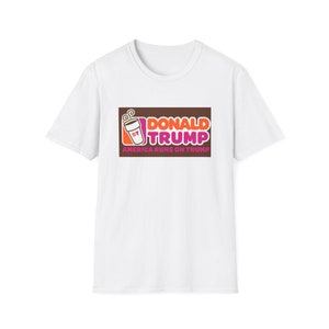 America Runs on Trump, Donald Trump Shirt, Punny Shirt, Dunkin, Coffee ...