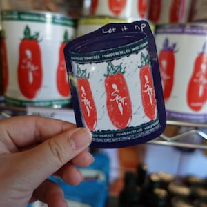 Adesivo de lata de tomate | The Bear Inspired