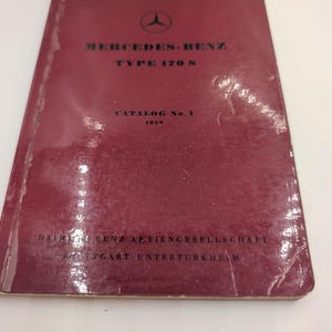 Mercedes-Benz Typ 170S Katalognummer 1-1952