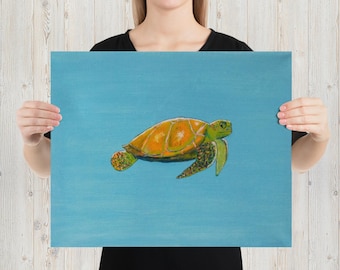 Sea Turtle Poster