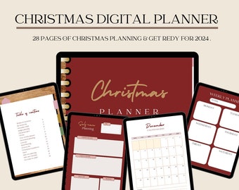 Christmas Digital Planner & Get Ready For 2024