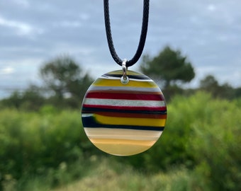 Surf sieraden, surfers ketting mannen/vrouwen - UPCYCLED SURFBOARD RESIN - Cadeau voor surfermeisjes, surfer- en oceaanliefhebbers