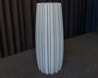 Decorative vase - 3D print -  pampas grass - dried flowers - decoration - eucalyptus - bouquet - gypsophila -NOT waterproof