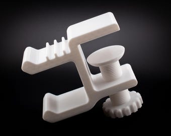 Big Headphone Holder - Clamp Stand for Desk with Screw Under Desk - Gift for Gamers and Audiophiles - Desk Accessories - Headphone Mount