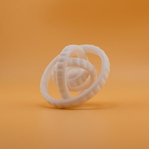 Gyro Figet Spinner: Textured, Stress-Relieving circle spinner. Cute little fidget toy gift.