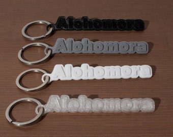 Keychain/Keyring - 3D Printed- Personalised- Gifts for Children - Gifts for Her - Gifts for Him - Party Bag Fillers - Name Tags - School Bag