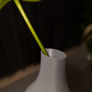 Decorative vase 3D print vase Drop pampas grass dried flowers decoration eucalyptus bouquet gypsophila NOT waterproof zdjęcie 2