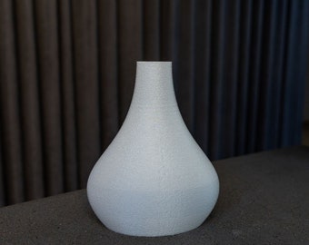 Decorative vase - 3D print - vase - "Drop" -  pampas grass - dried flowers - decoration - eucalyptus - bouquet - gypsophila