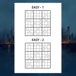 easy to hard puzzles sudoku