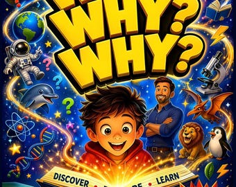 Big Book of Why Questions: 1,400+ Science, Space, Animal Answers for Kids Autographed Copy