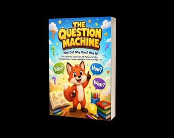 The Question Machine: 1,400+ Questions and Amazing Answers About Science, Space, Robots, AI, Animals, the Human Body, History, Everyday Life