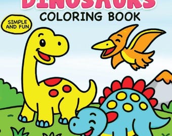 Toddler Coloring Pages: 224 Unique Designs (Printable Download)