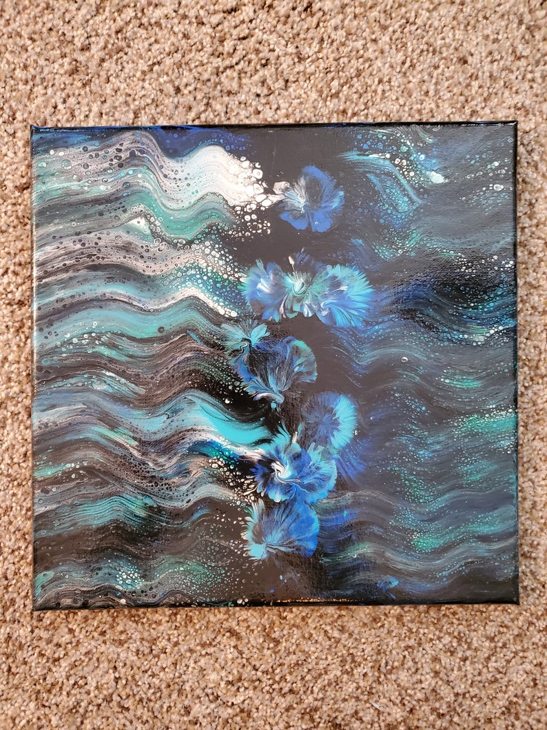 Acrylic Flow Art Etsy