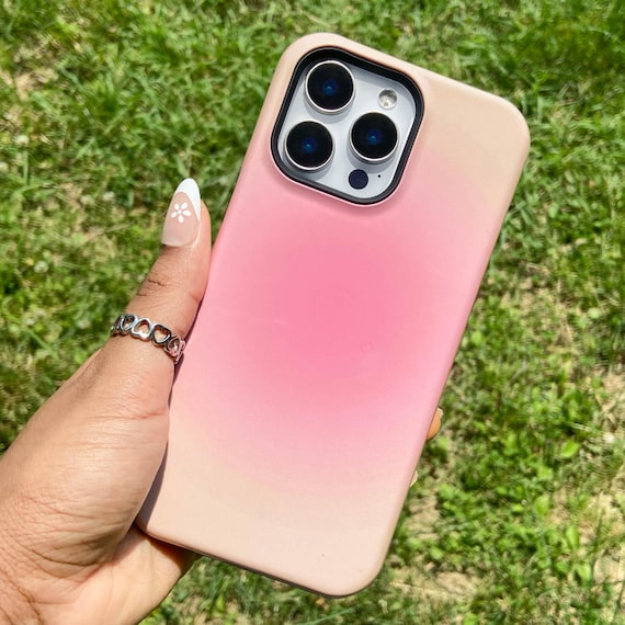 Aura Pink Yellow Gradient Phone Case Y2K Cute Trendy Aesthetic Cover for  iPhone 17 Air 16 15 Plus 14 Pro Max 12 13 Mini 11 Pro Galaxy S24 - Etsy New  Zealand