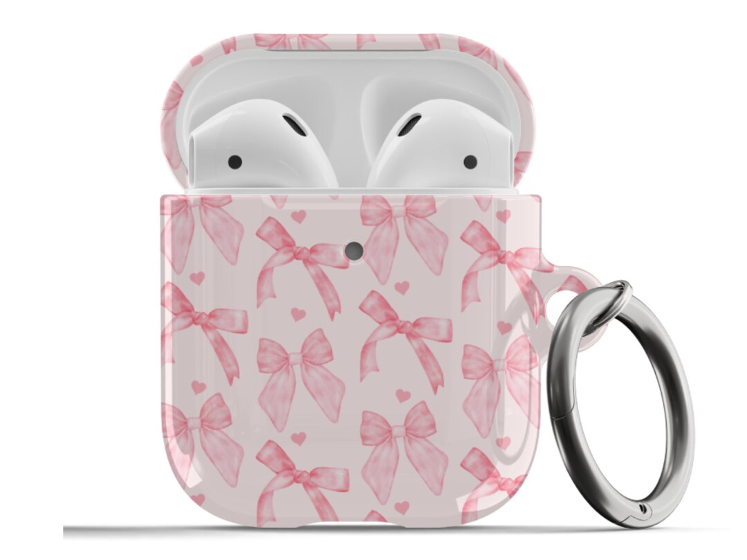 【AND A ASH】Airpods BOW 01 PINK edition Airpods BOW 01 PINK - ANDAASH Unique Contemporary AirPods