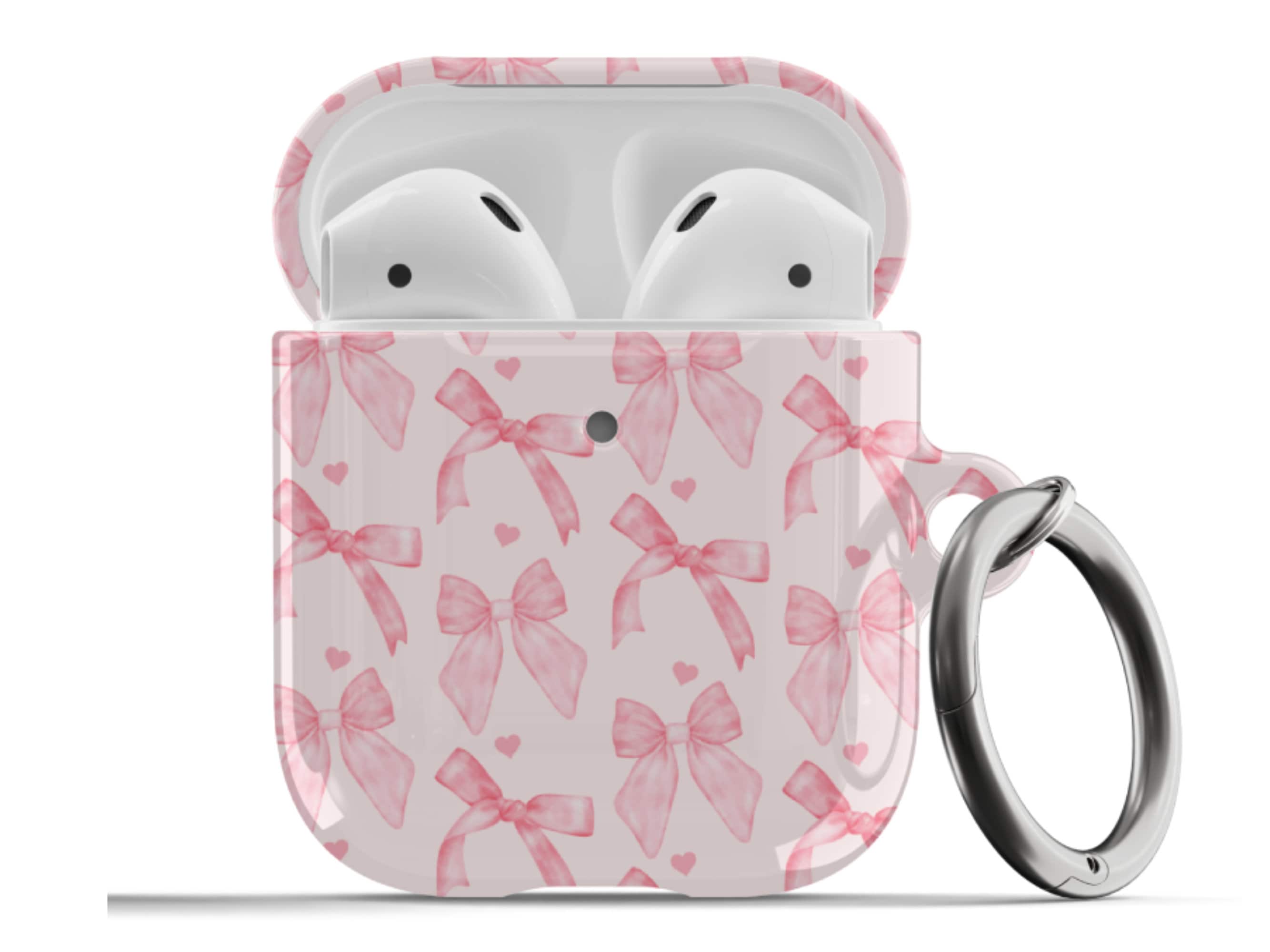 【AND A ASH】Airpods BOW 01 PINK edition Airpods BOW 01 PINK - ANDAASH Unique Contemporary AirPods