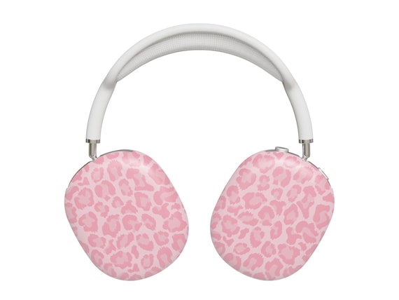 Preppy Pink Leopard Airpods Max Case Cheetah Headphone Hard