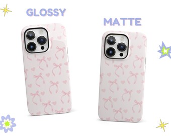 Funda Para IPhone 17 Pro Max Con Colgante De Cuerda - Diseño Corazón Con Purpurina, Antigolpes, Rosa - Carcasa Con Cadena Desmontable